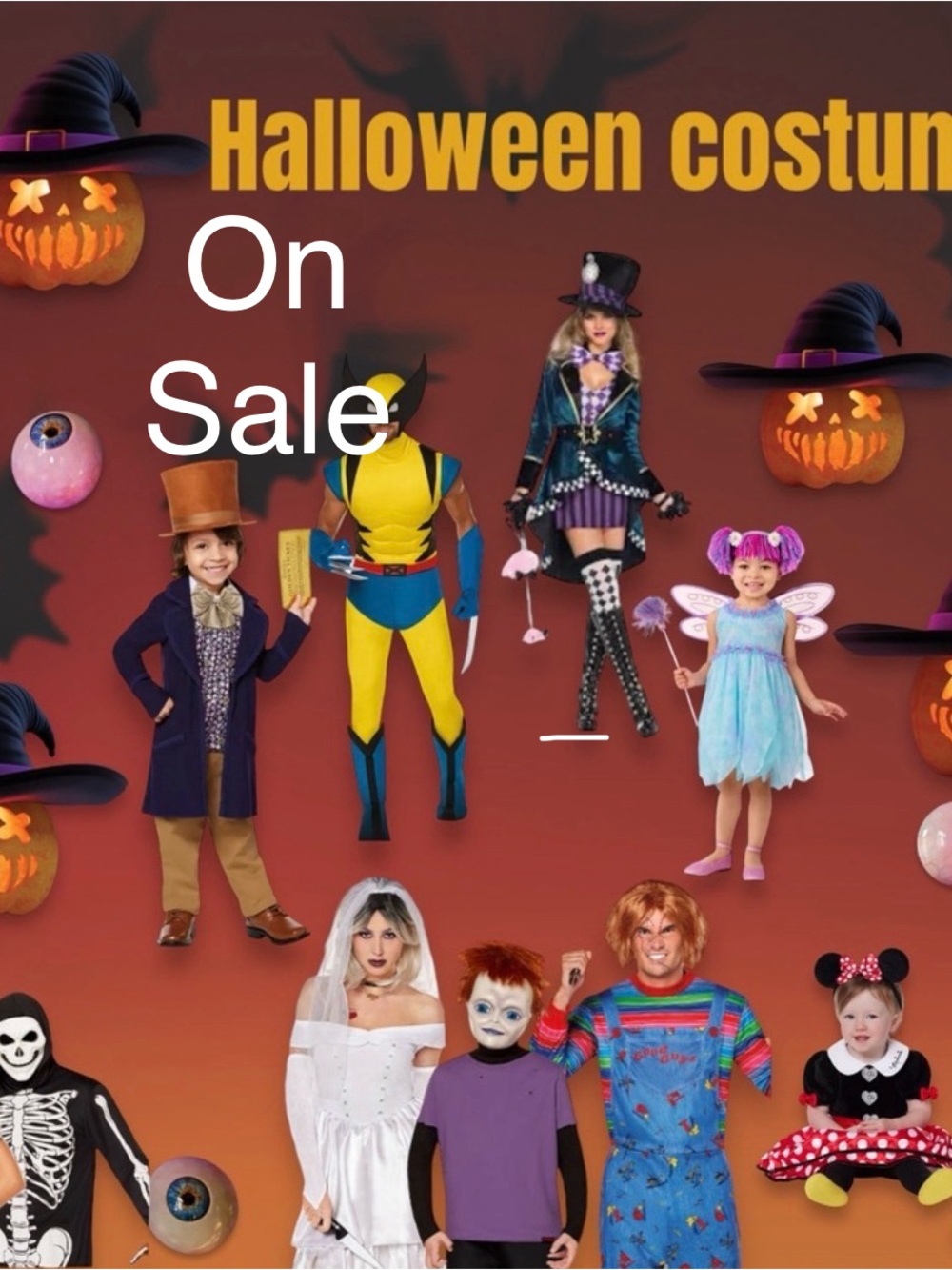 50% off Halloween Costume -